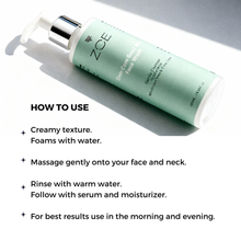 Load image into Gallery viewer, ZOE Skincare Pure Gentle Face Wash for Sensitive, Dry & Irritated Skin
